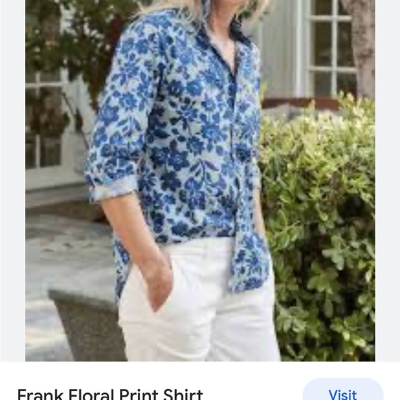 Frank & Eileen Floral Print Button Up Shirt - Picture 3 of 11